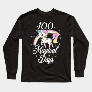 100 Days Of School Cute T-shirt Long Sleeve T-Shirt